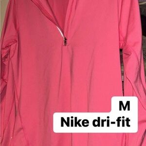Nike Dri-Fit Pink Pullover